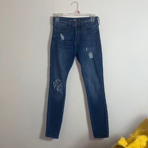 hollister high rise super skinny jean